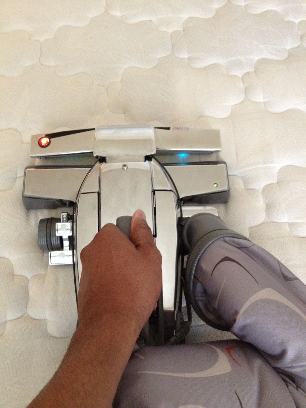 Sanitizing mattress