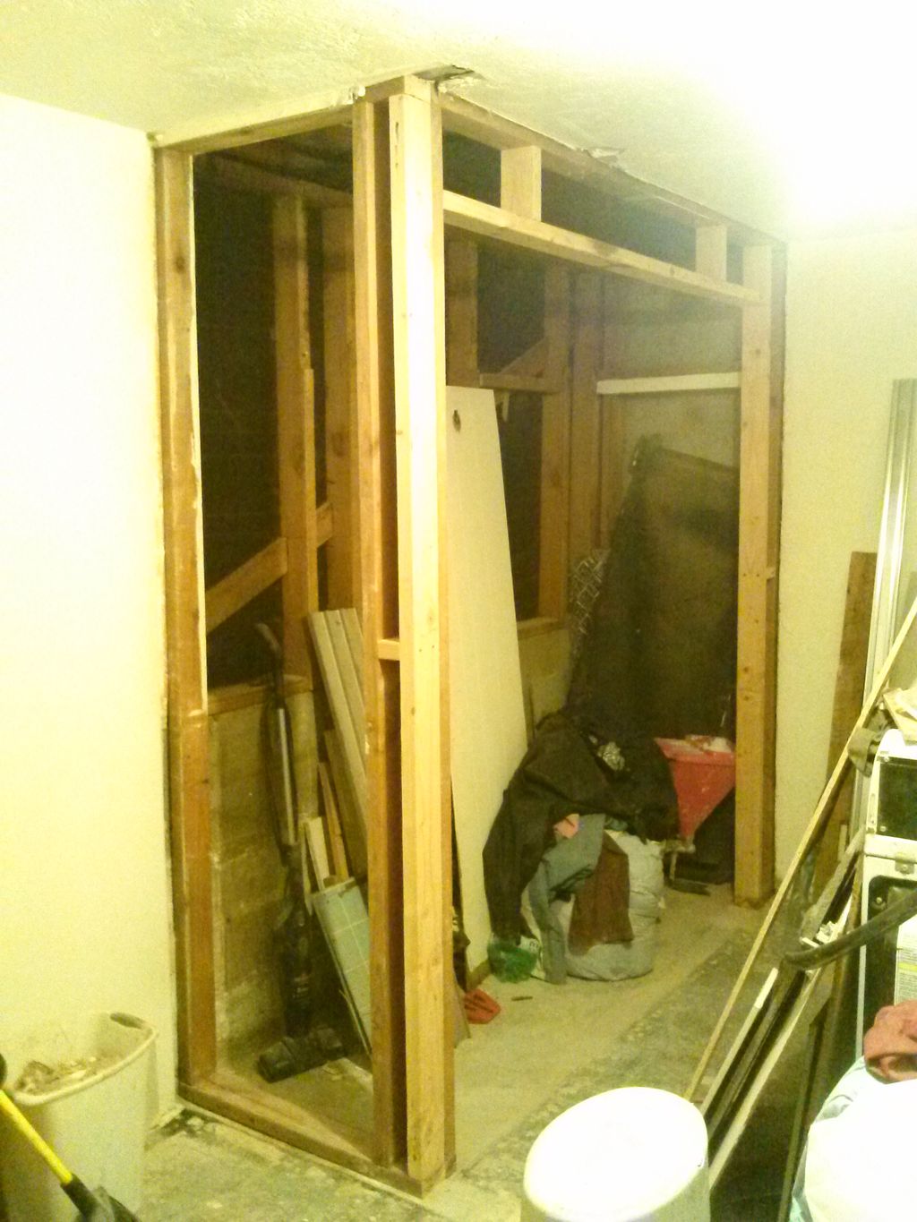 Just got done reframing