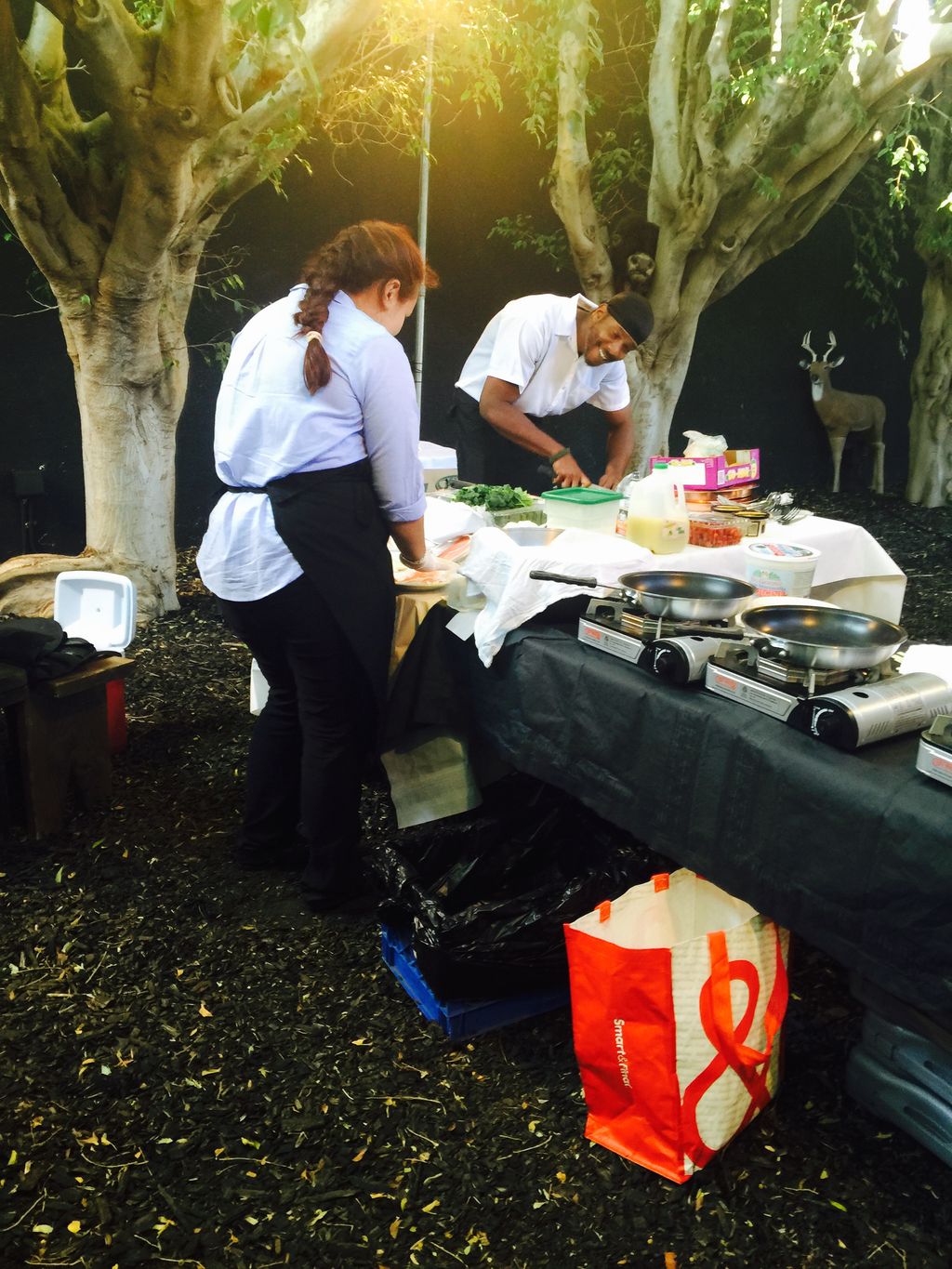 Any location can be a fun kitchen