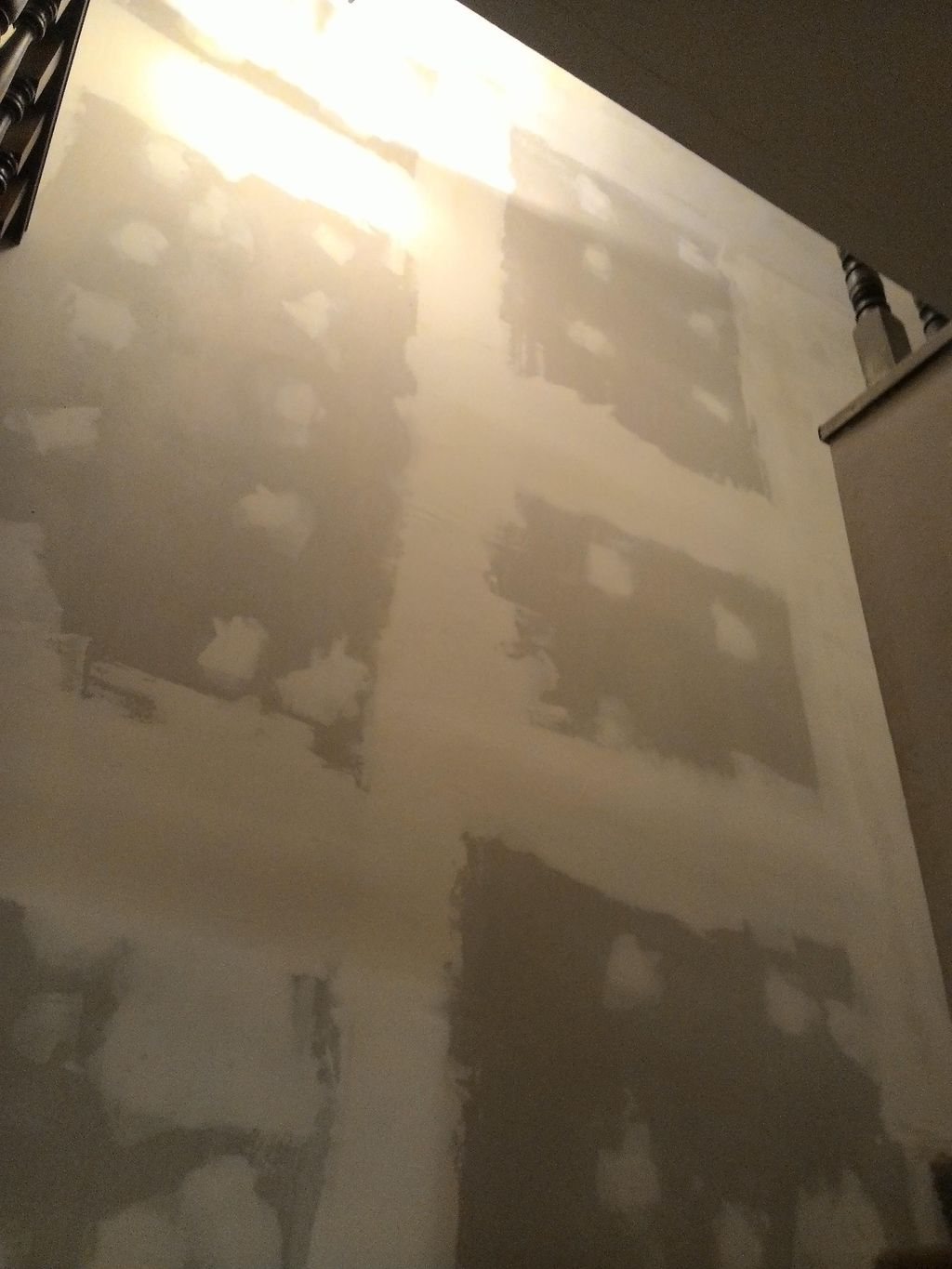 Drywall repair, installation, and finishing.