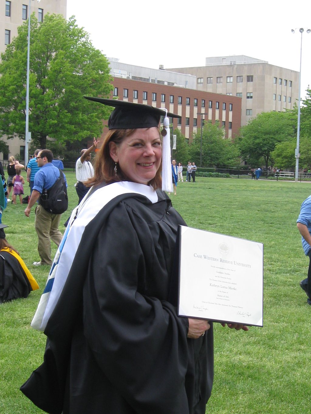 Graduated form Case Western Reserve University May