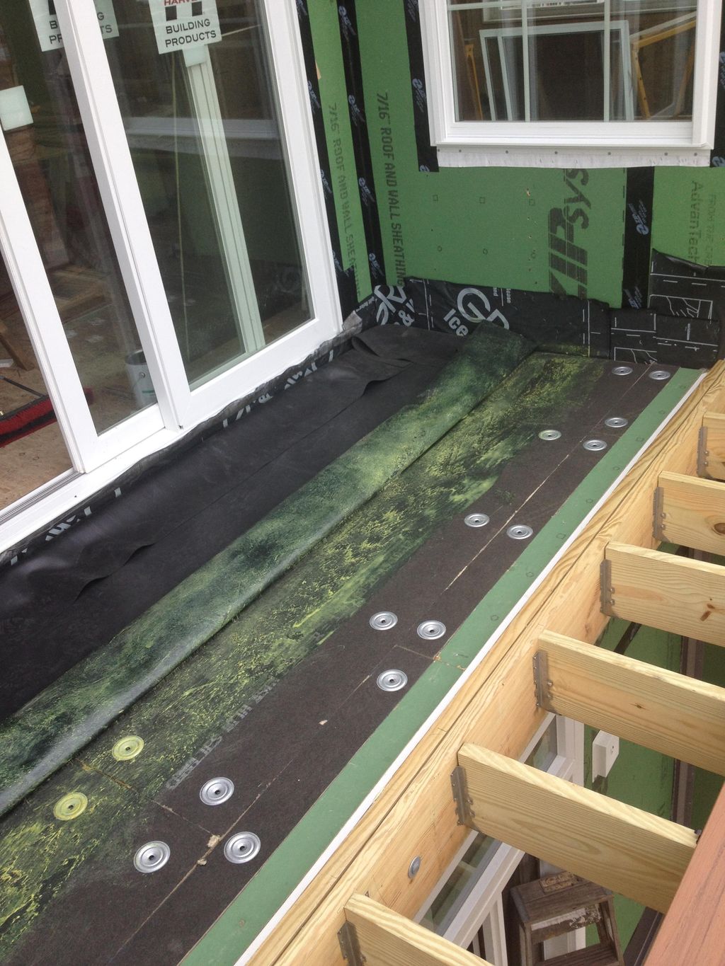 Rubber Roof Installation