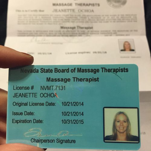 Nevada Board of Massage Therapists
