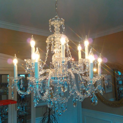 Schonbec 12 light chandelier
