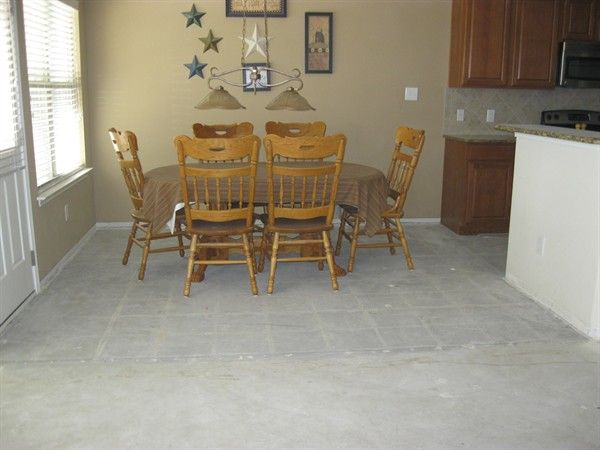 Kitchen Tile Update - Before