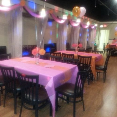Let us host your next birthday party.