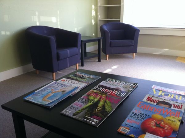 Our waiting room