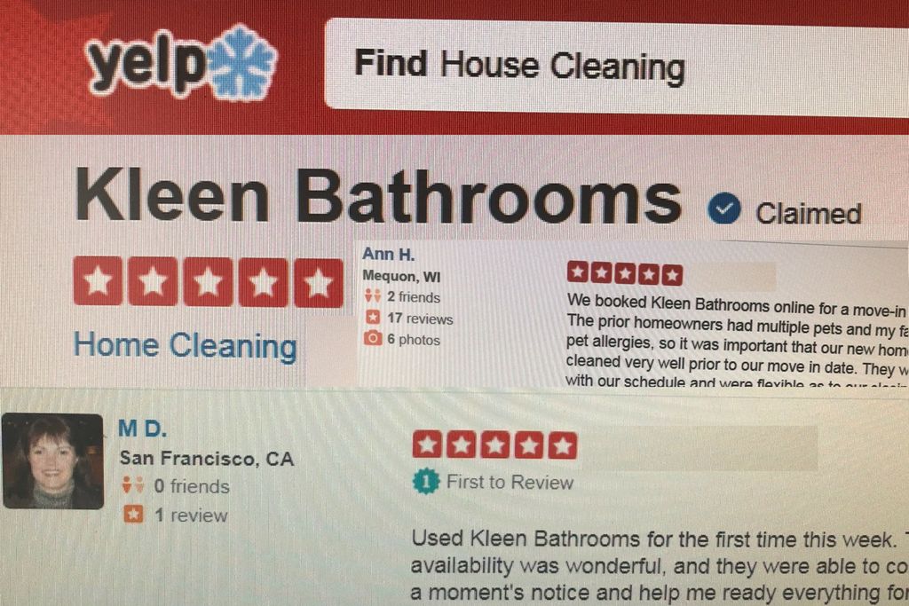 5-stars on Yelp!