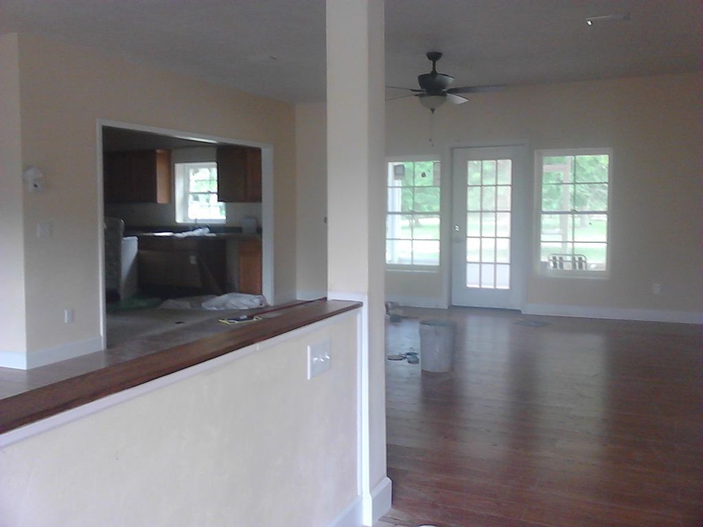 Interior paint job