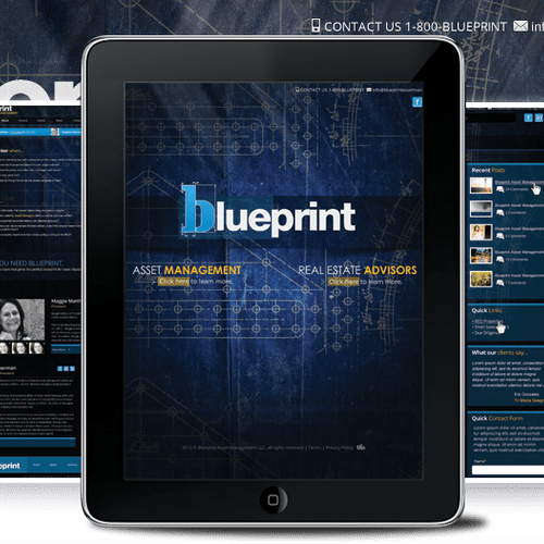 Blueprint Asset Management - Website Design, Devel