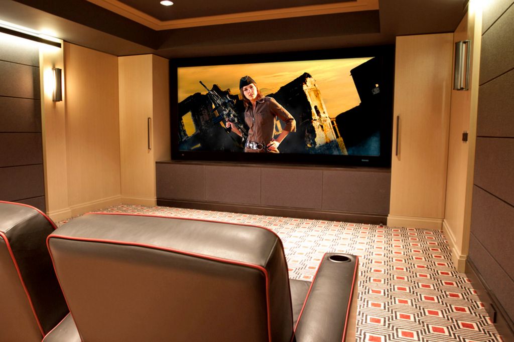 Dedicated Home Theatre.  Supplied a Steward Film-s