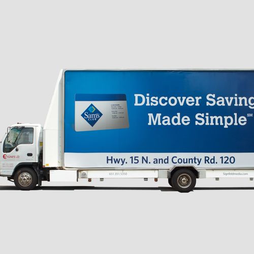 Signfeld Media mobile billboard truck