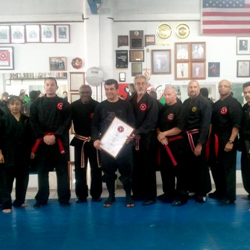 Kajukenbo Grand Masters and black belts in Albuque