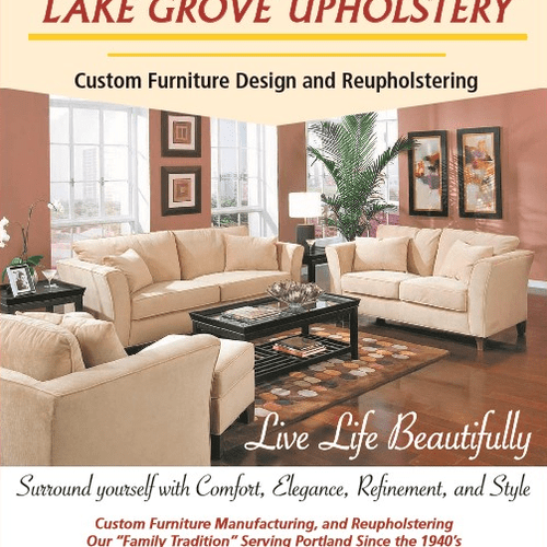 Lake Grove Upholstery can customaze any look for y