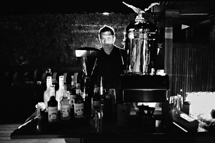 Coffe cart with Barista for weddings