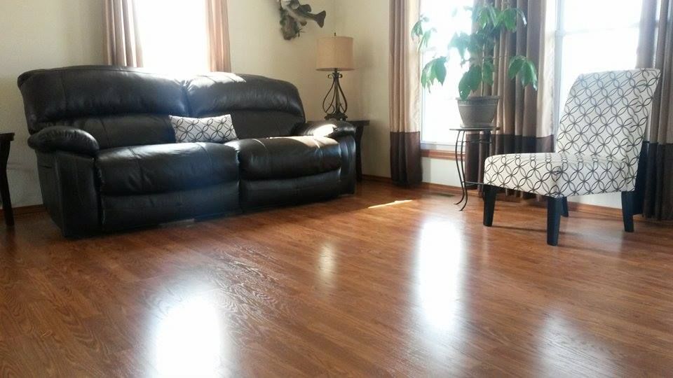 Mandy's living room.