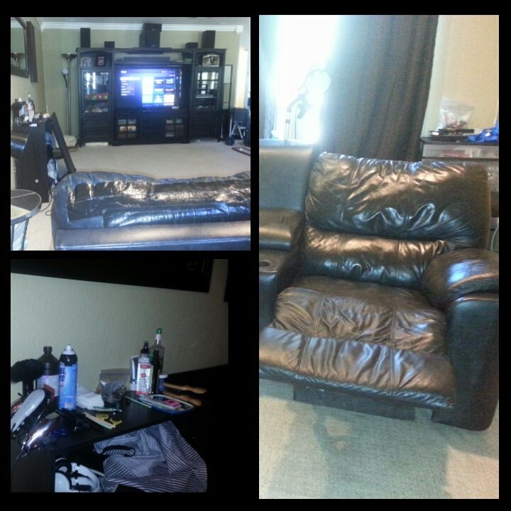 Atmosphere is everything!  The chair where it all 