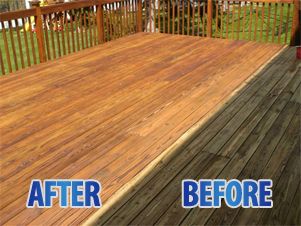 Deck Pressure Washing and Restoration