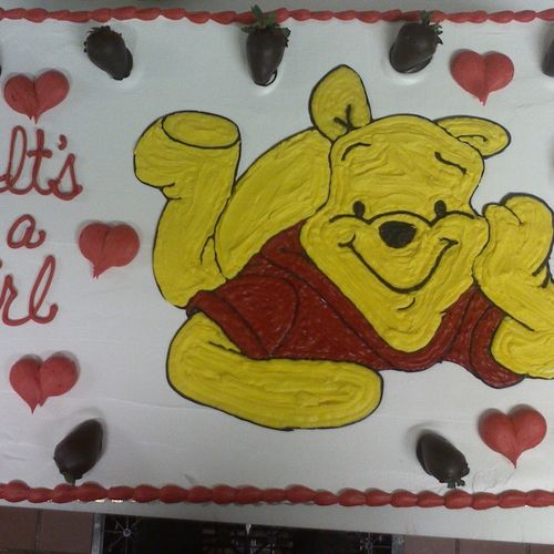 Winnie the Pooh hand-drawn