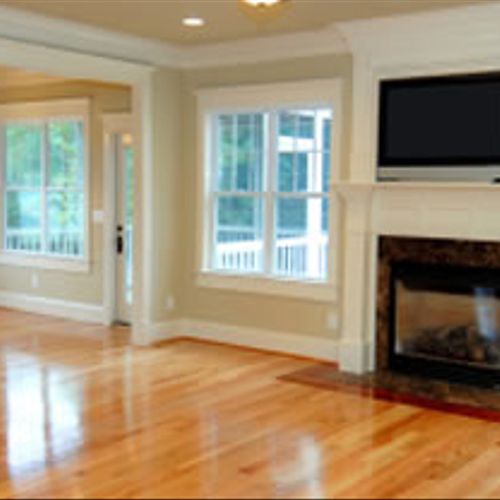 We use Murphy's Oil or Bona on your wood flooring,