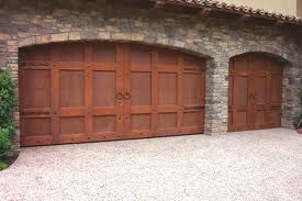 Wood garage door installation - San Francisco