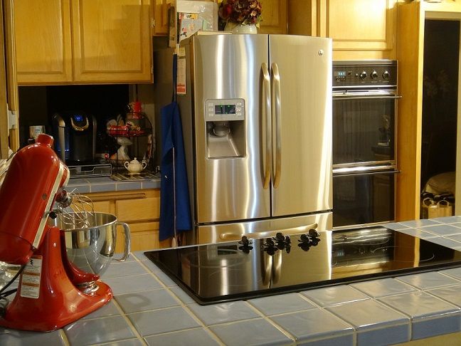 Kitchen appliances, counters and stove top cleaned