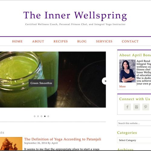 inner-wellspring.com
This site is blog focused and