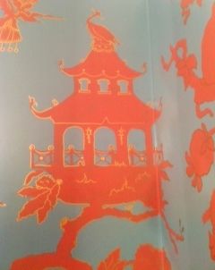 Detail from Asian mural