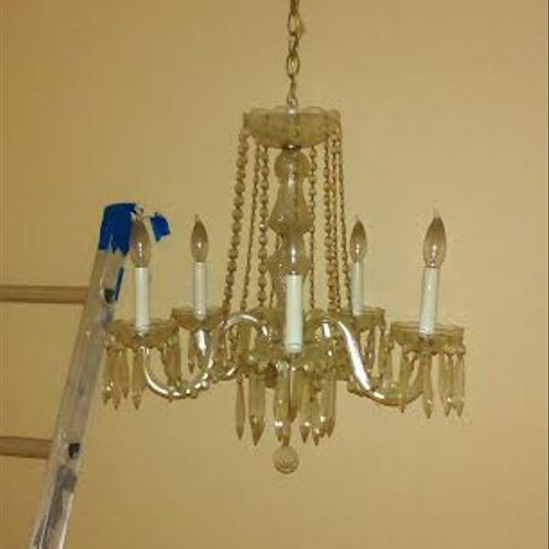 Bill's LLC even cleans chandeliers