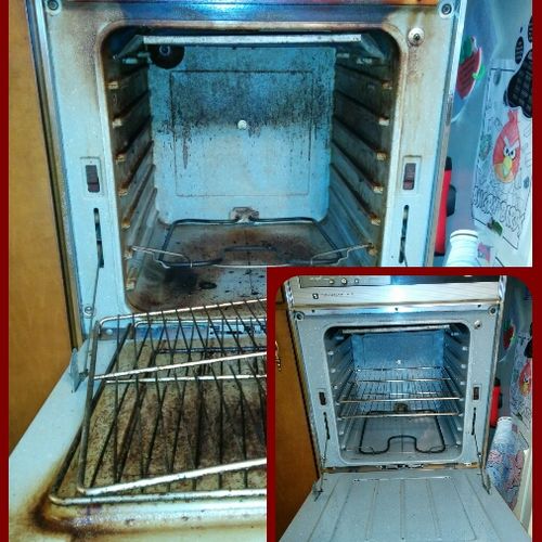 Oven cleaned on 02/09/2015