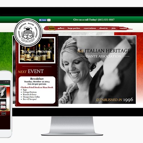 The Italian Heritage Dante Association
www.thedant