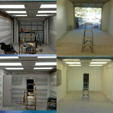 drywall hanging and finishing garage
