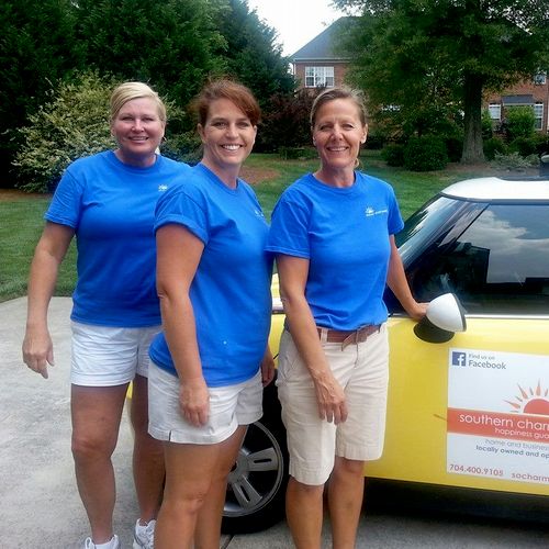 Some of the Southern Charm Cleaning team