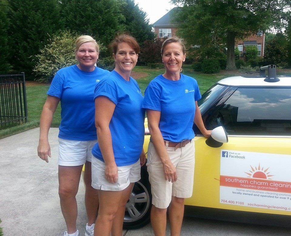 Some of the Southern Charm Cleaning team
