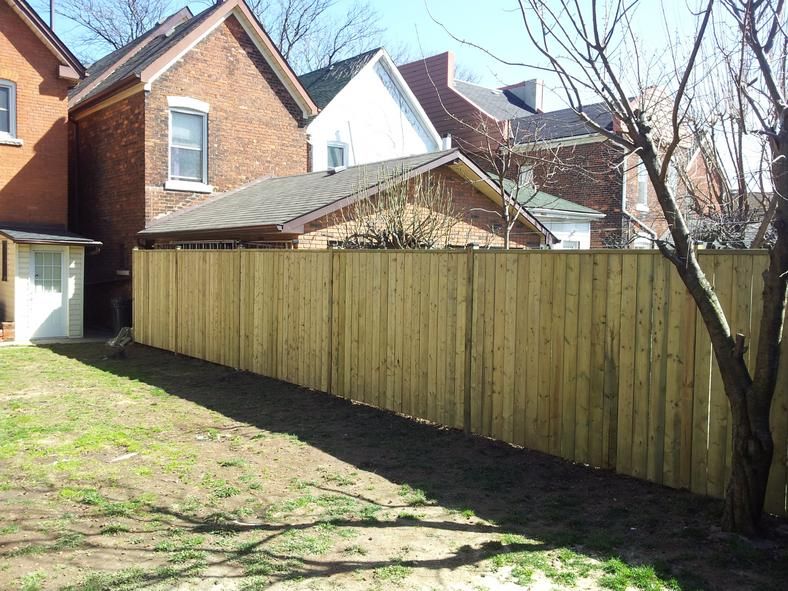 PRIVACY FENCE INSTALLATION
             ( A & B SE