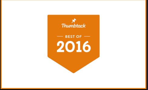 Thumbtack Best DJ of 2016 Award!