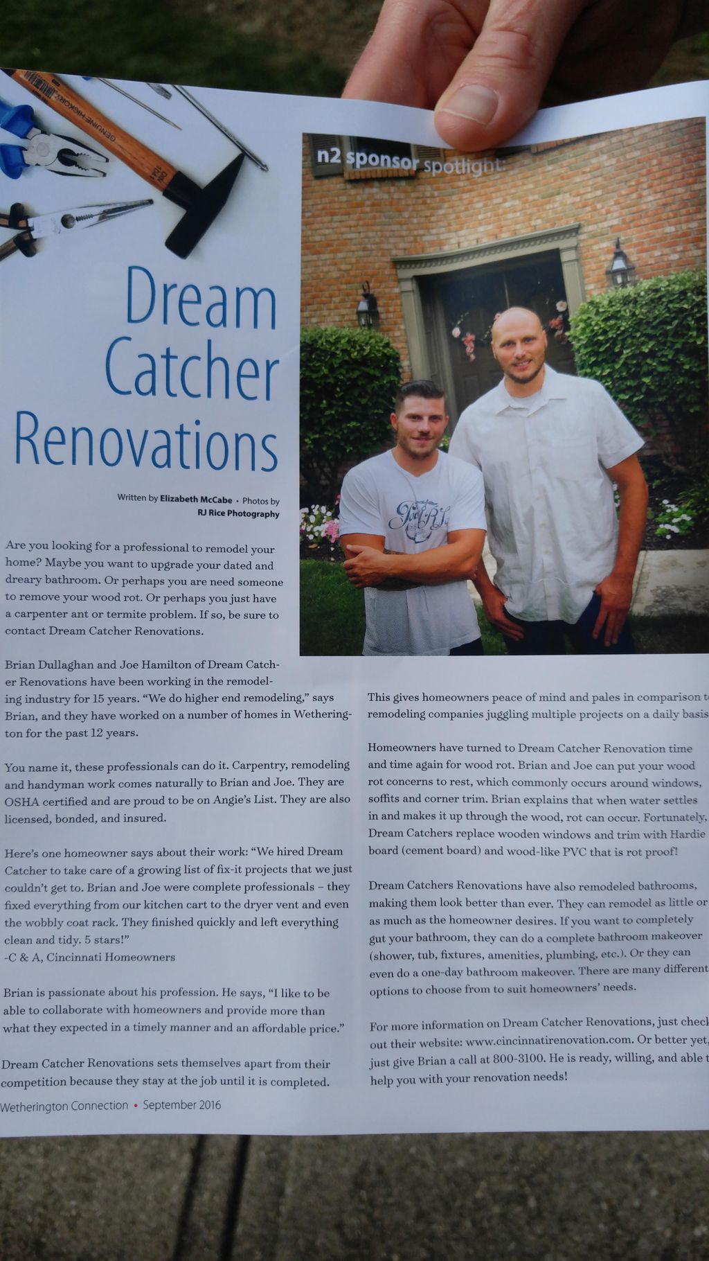 Meet our owner and project manager!