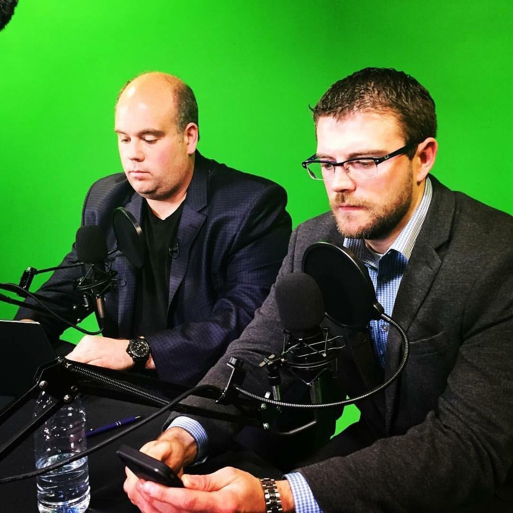 Justinian Lane (left) and Dustin Fox (right) are p