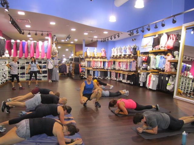 Lululemon first Bootcamp