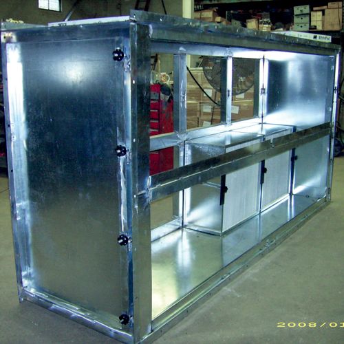 custom hepa filtration cabinets for the food and p