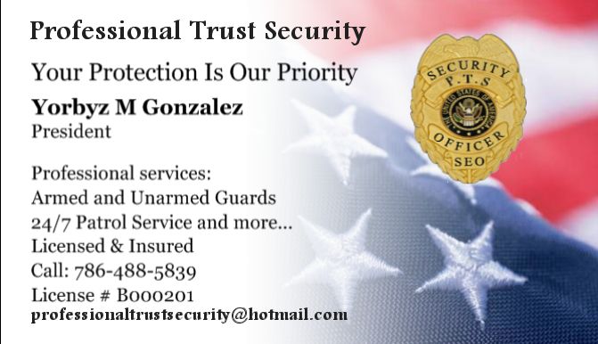 Professional Trust Security, Inc.
