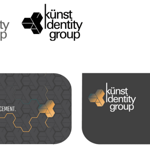 Logo design and stationary for Kunst Identity Grou