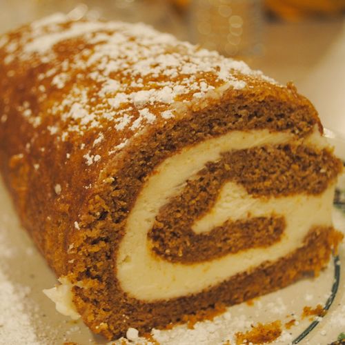 Perfectly rolled pumpkin rolls- Holiday Favorite