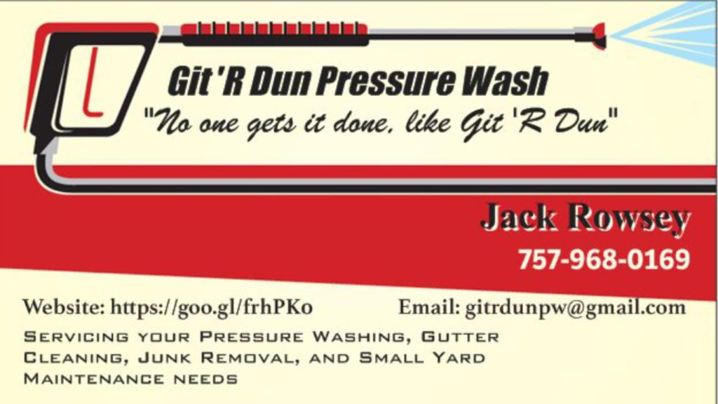 Git 'R Dun Pressure Wash