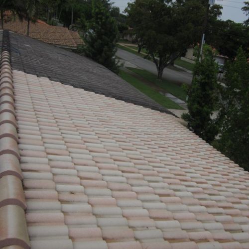 Tile Roof Cleaning During Miami ProWash