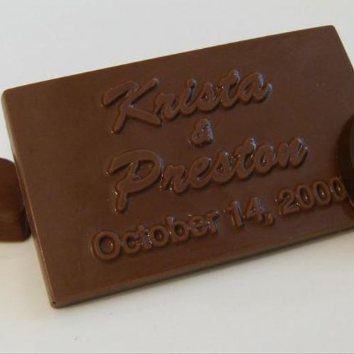 Custom molded chocolates