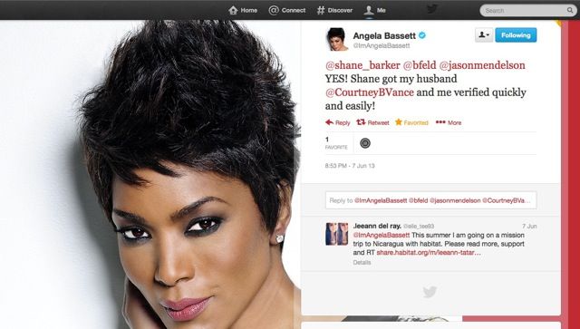 Working with clients like Angela Bassett, Courtney