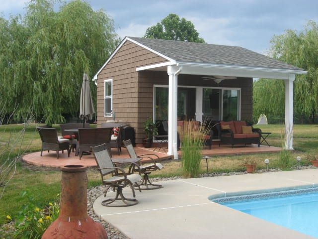 Stunning Pool House completed in May 2011.