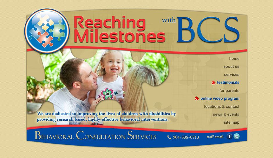 Education and Therapy Web Design