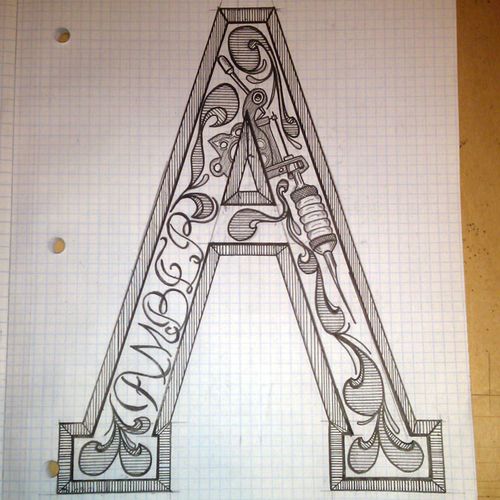 Freehand Ink Typography